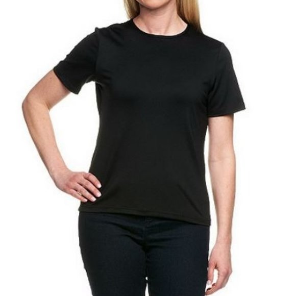 Susan Graver Tops - Susan Graver Essentials Butterknit Short Sleeve T-Shirt 3257